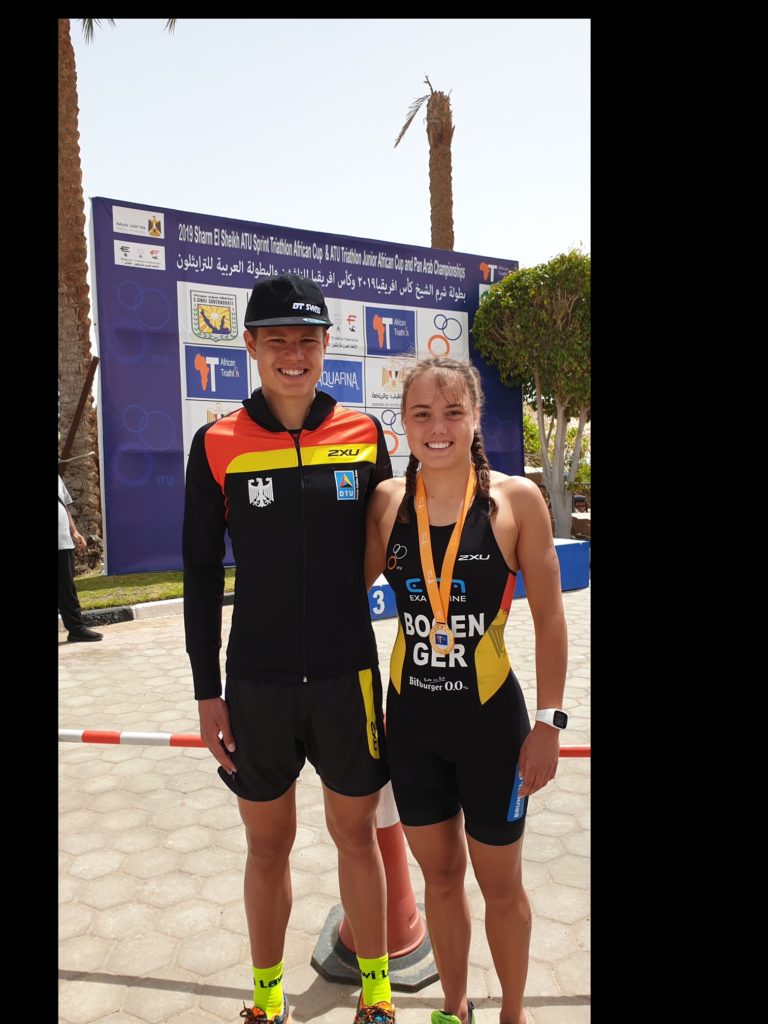 Bianca Bogen siegt beim Triathlon in Sharm el-Sheikh