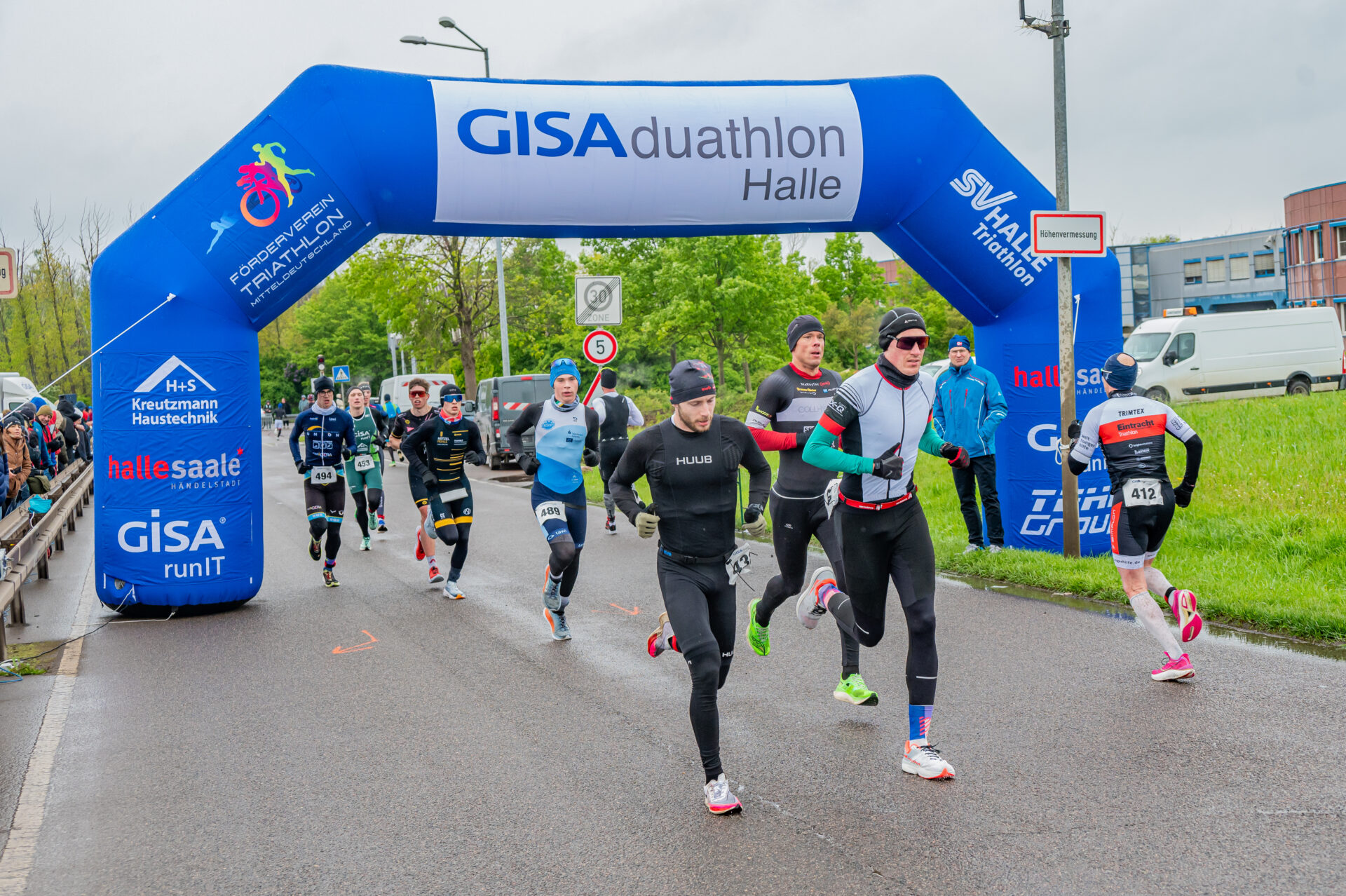 GISAduathlon Halle- Erweiterung der Eventfläche