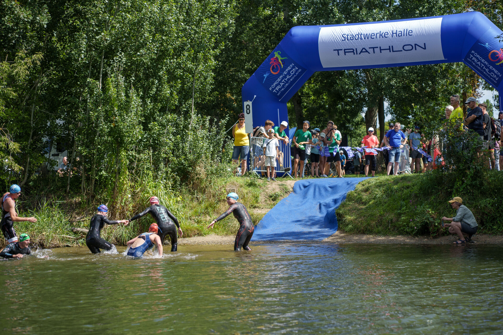 Weitere Fotos vom 34. Stadtwerke Halle Triathlon