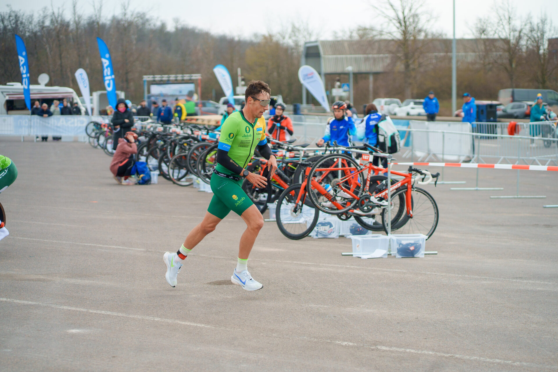 GISAduathlon Halle - Neugestaltung der Eventfläche