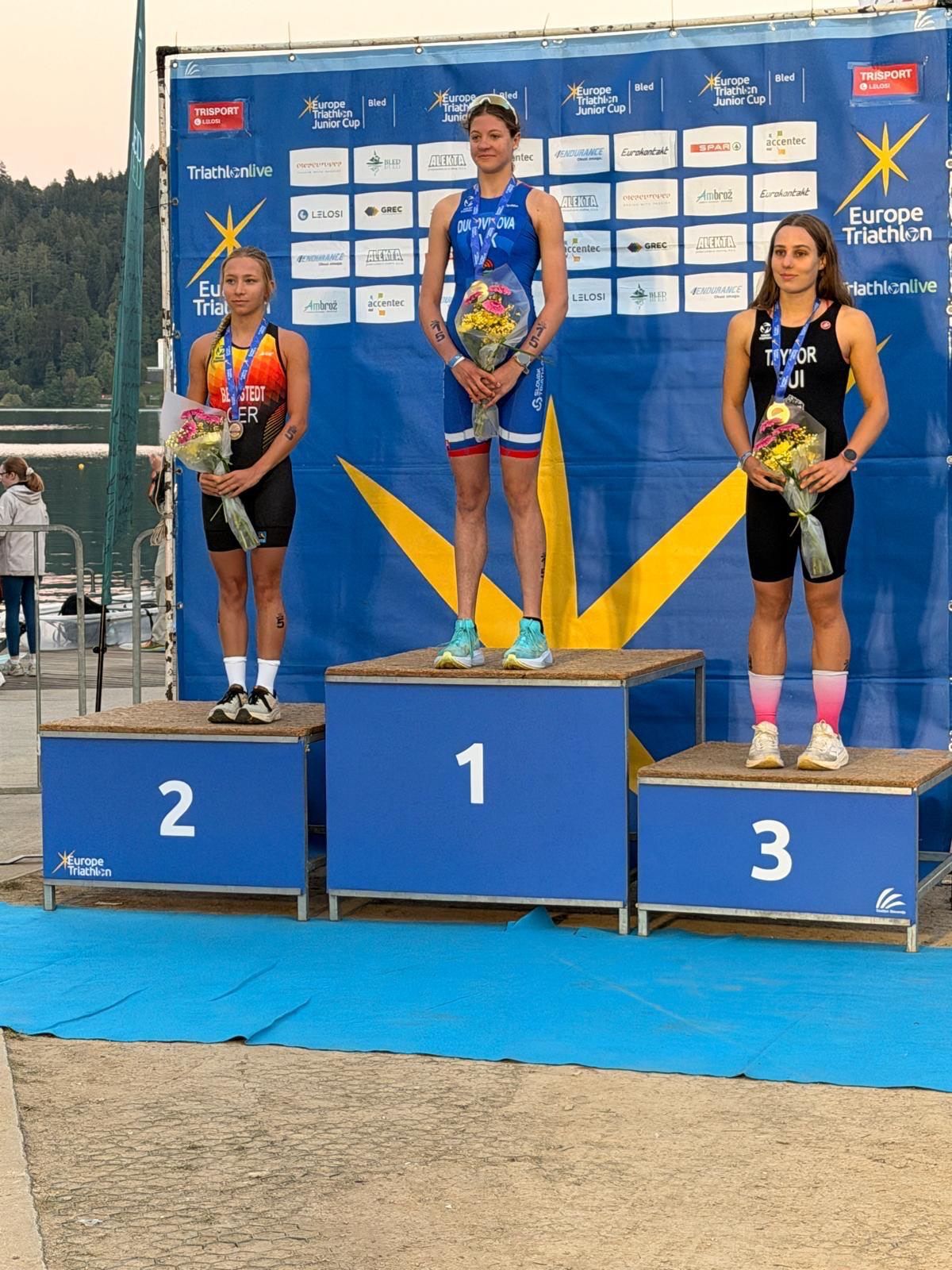 Silber beim Junioren Europa Cup Bled für Lea Marie Bellstedt